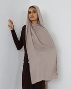 Elite Modal Scarf  - Mocha Brown