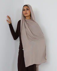 Elite Modal Scarf  - Mocha Brown