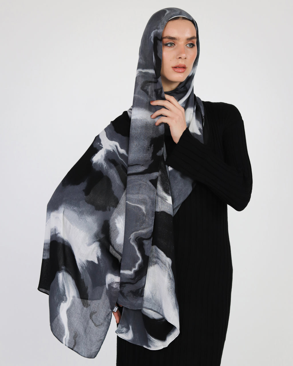 Shadow Fade Premium Modal Scarf