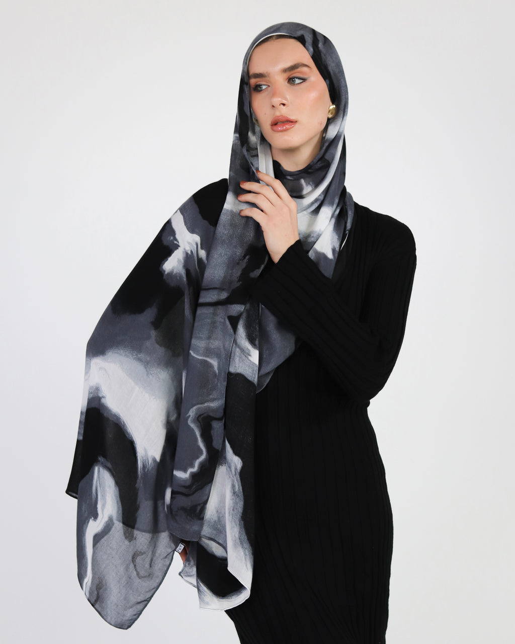 Shadow Fade Premium Modal Scarf