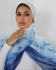 Ocean Dream Marble Scarf