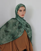 Emerald Marble Scarf