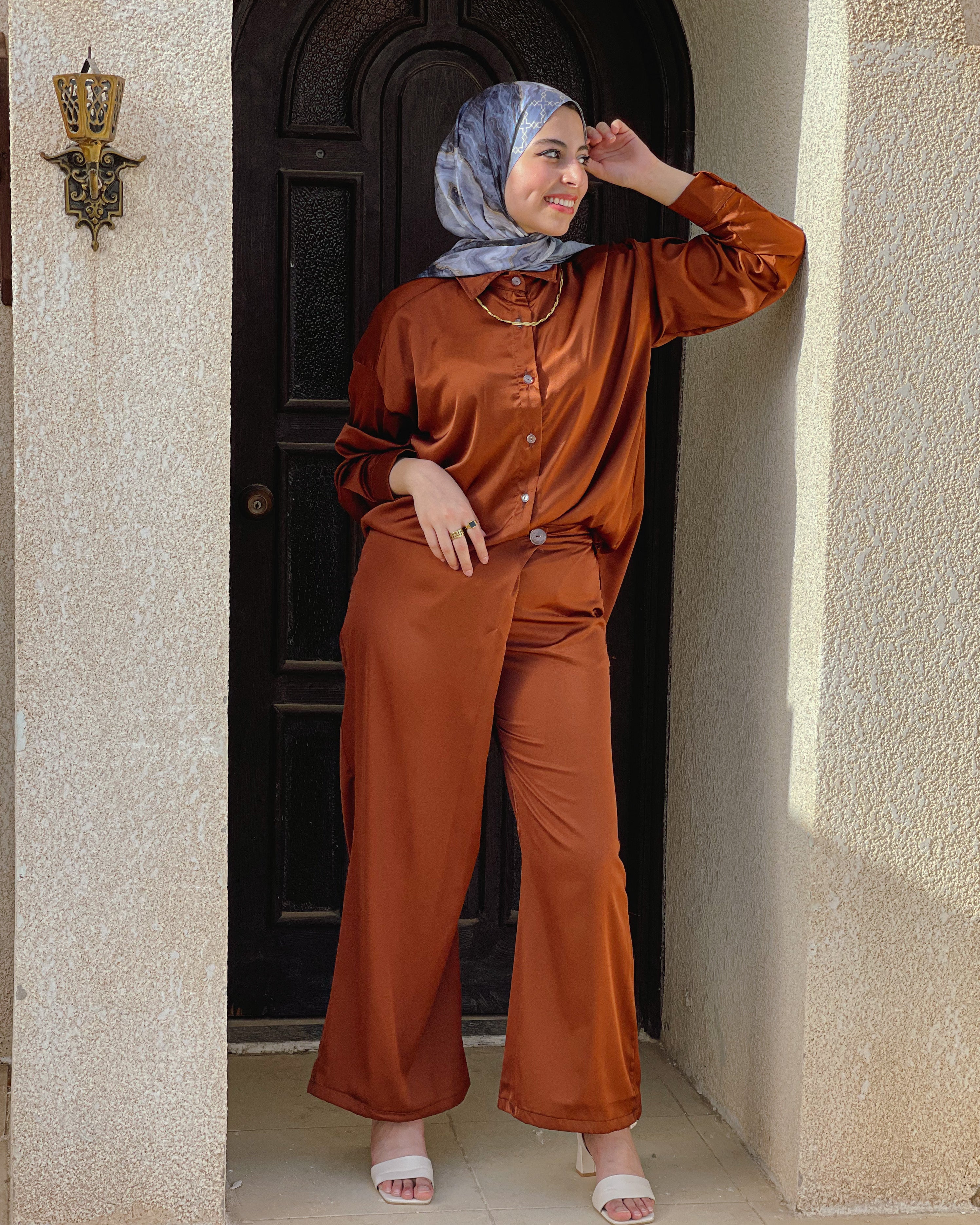 Satin pant
