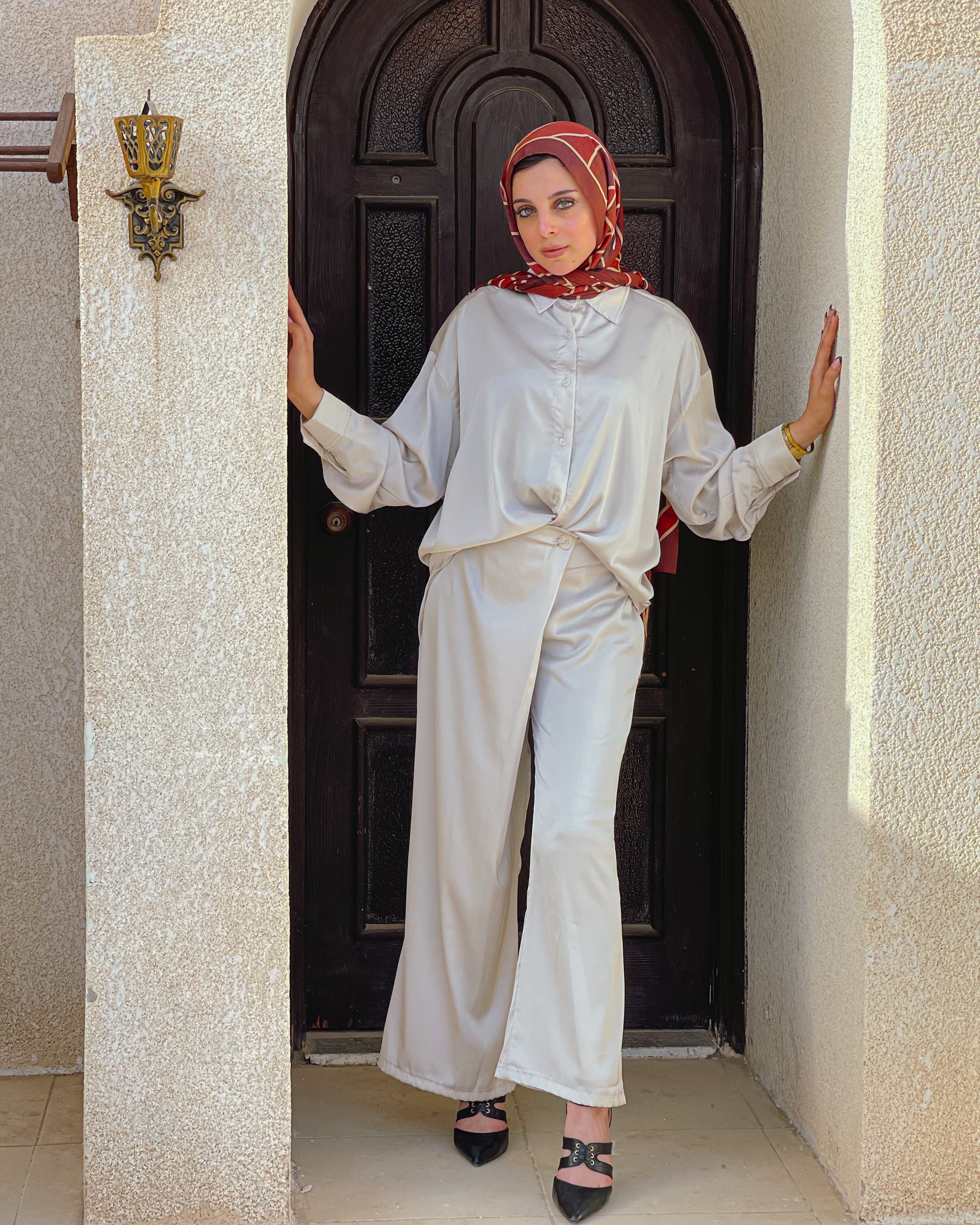 Satin pant