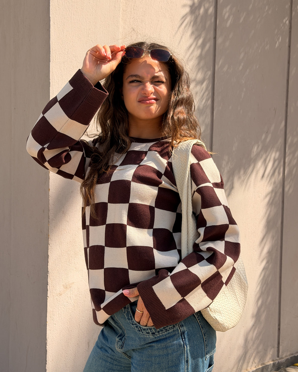 Checkmate Sweater