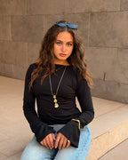 HER BASIC ESSENTIALS-LONG SLEEVE