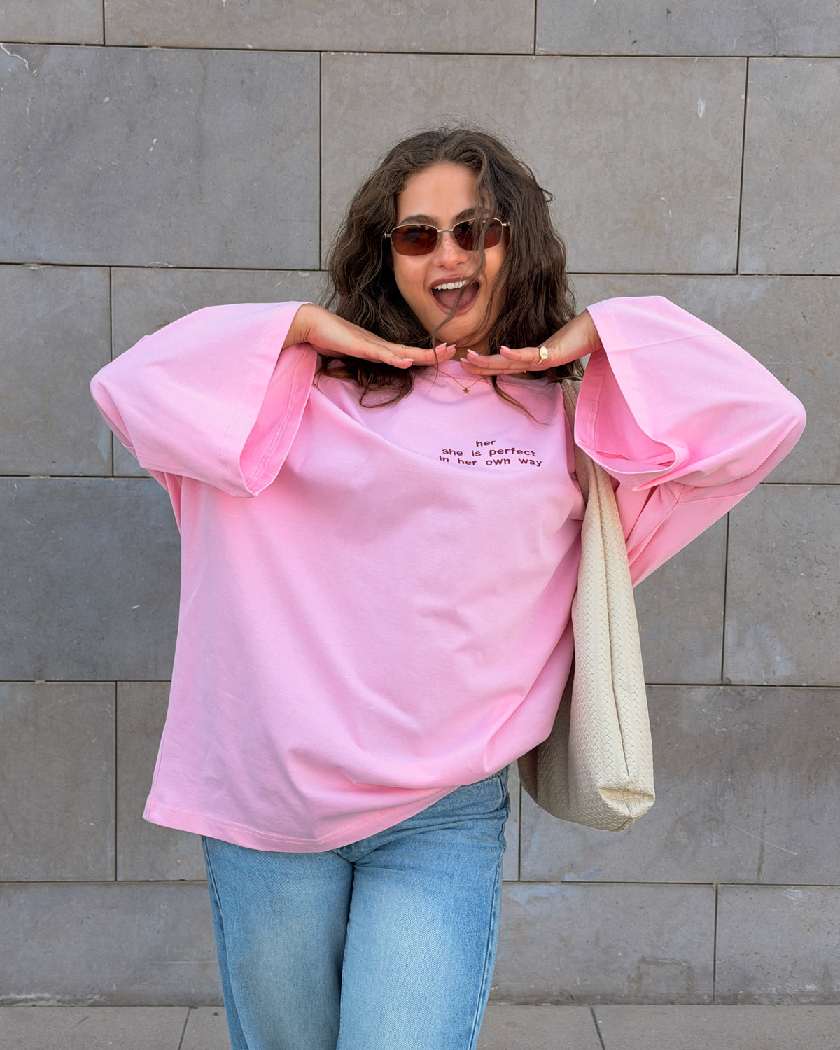 her in quote tee
