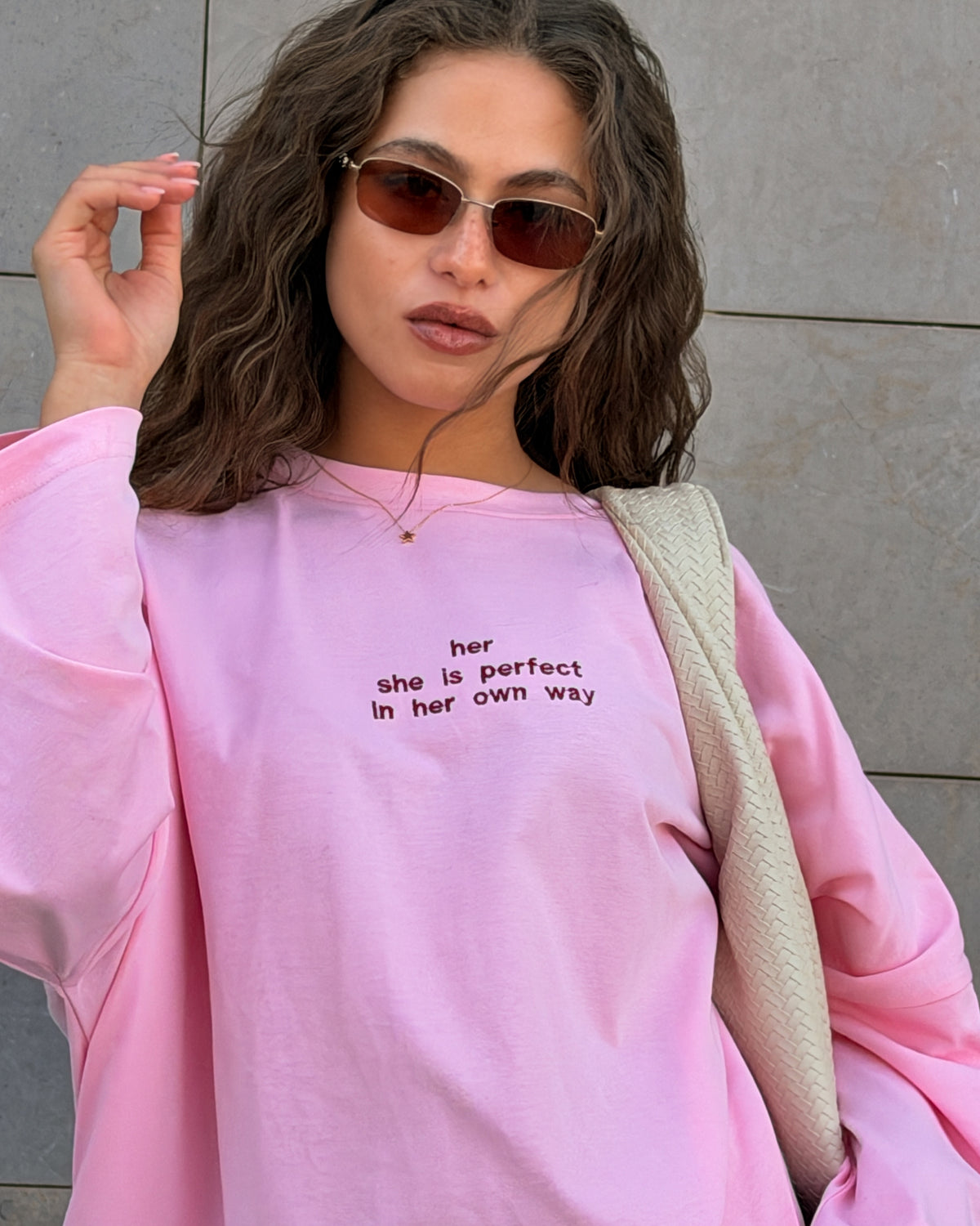 her in quote tee
