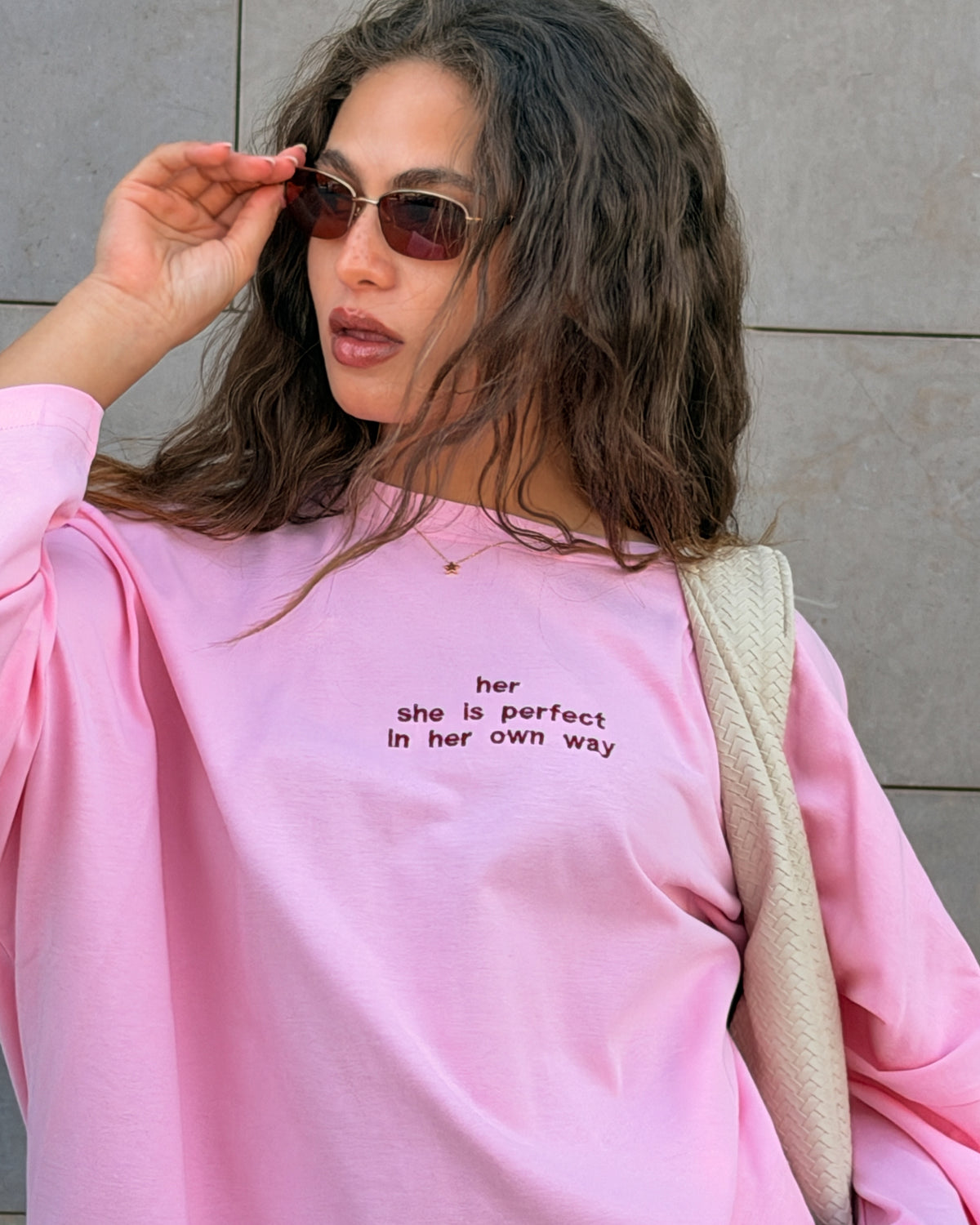 her in quote tee