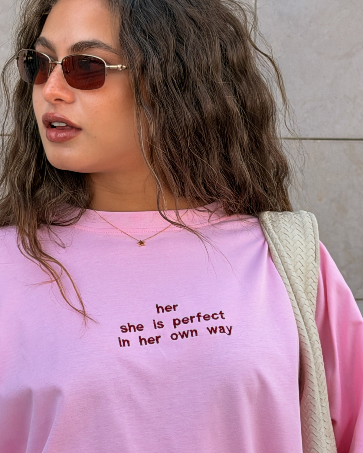 her in quote tee