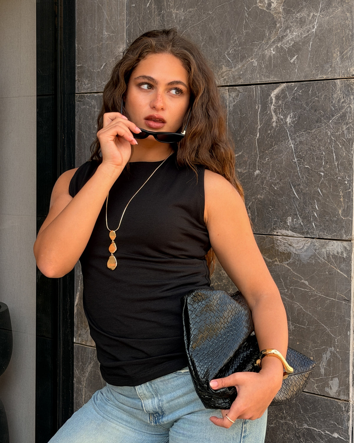 HER BASIC ESSENTIALS TANK Top