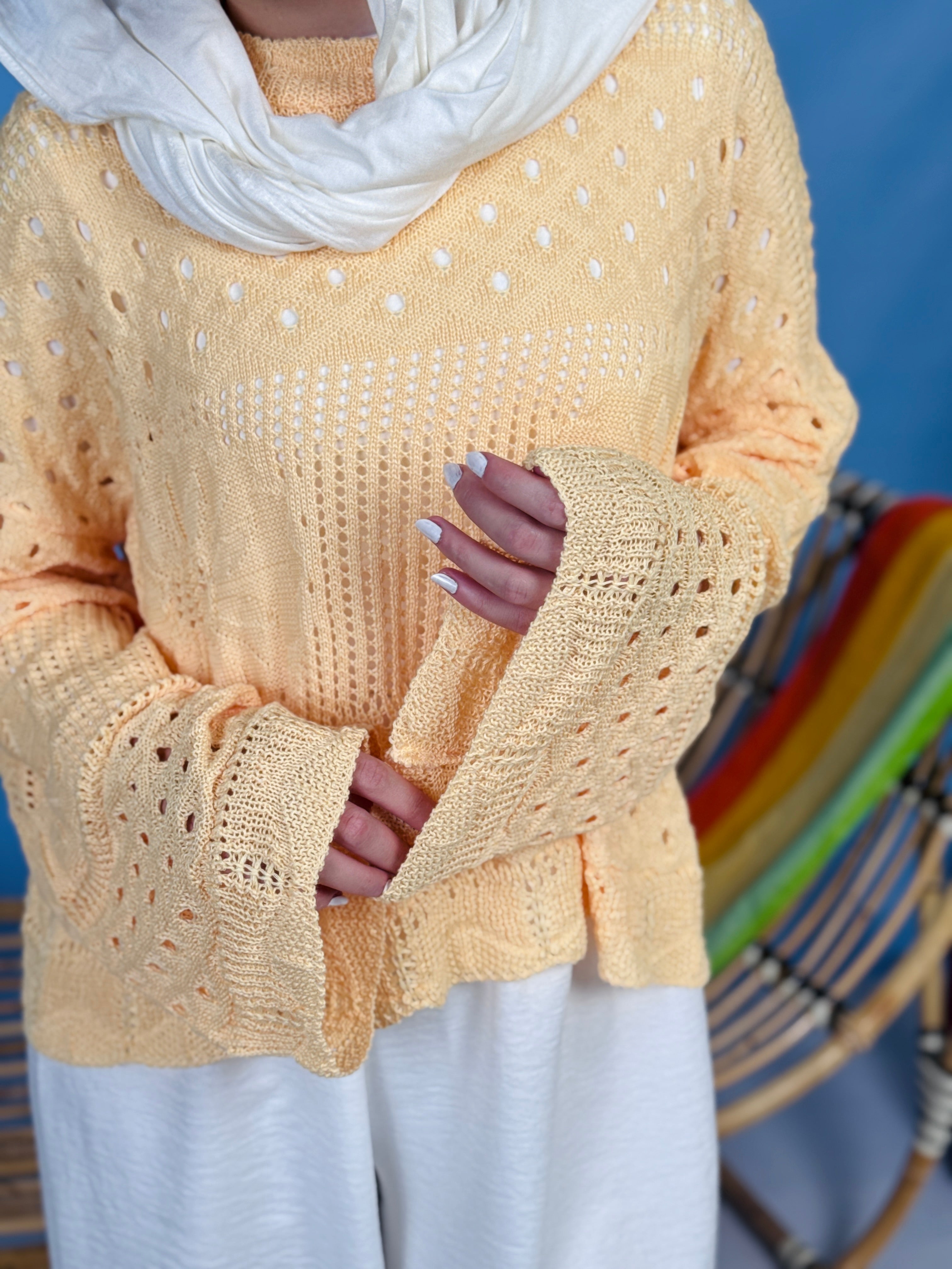 Sunlight Crochet Top