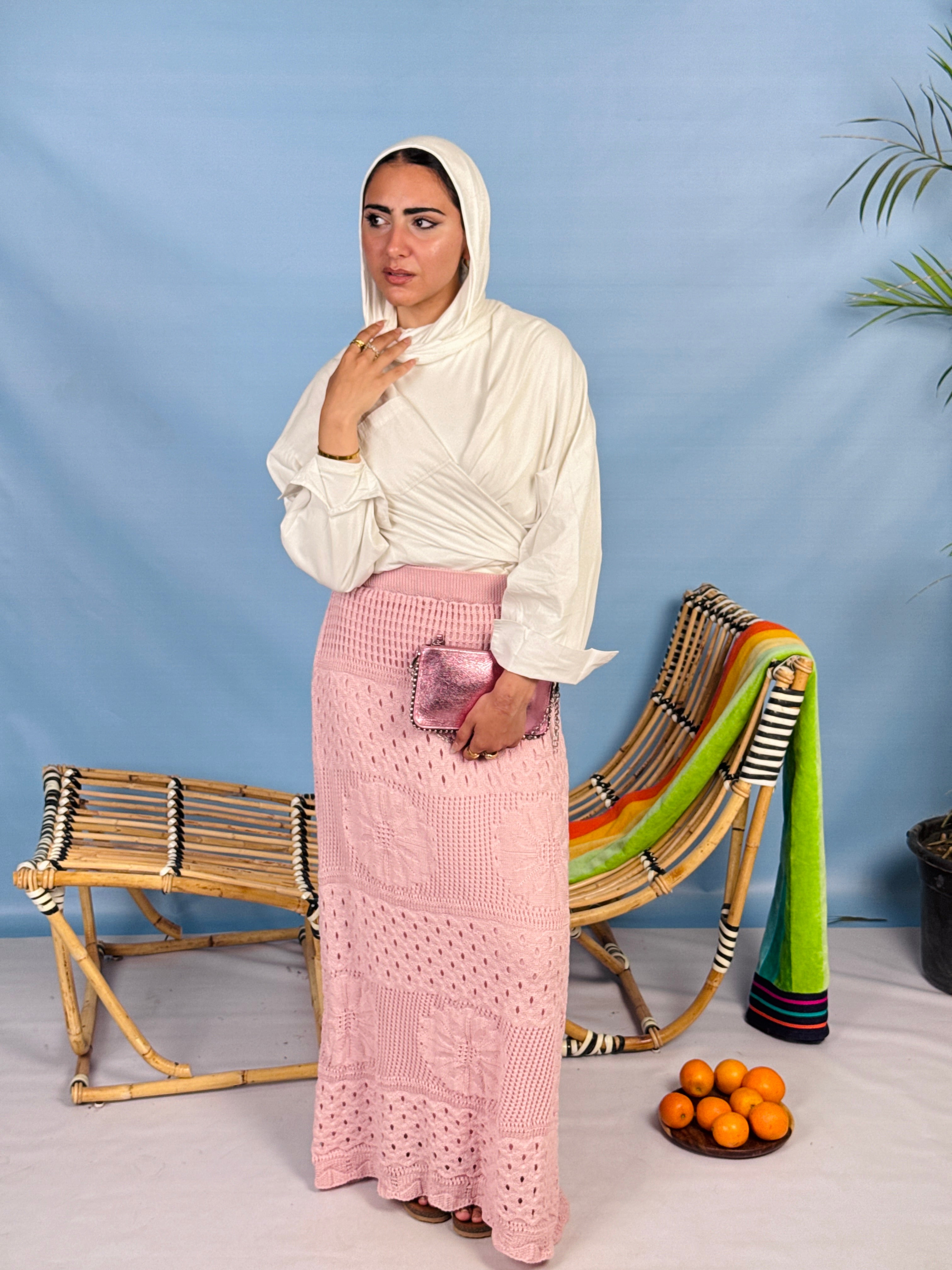 Sunlight Crochet Skirt