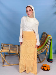 Sunlight Crochet Skirt