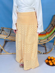 Sunlight Crochet Skirt