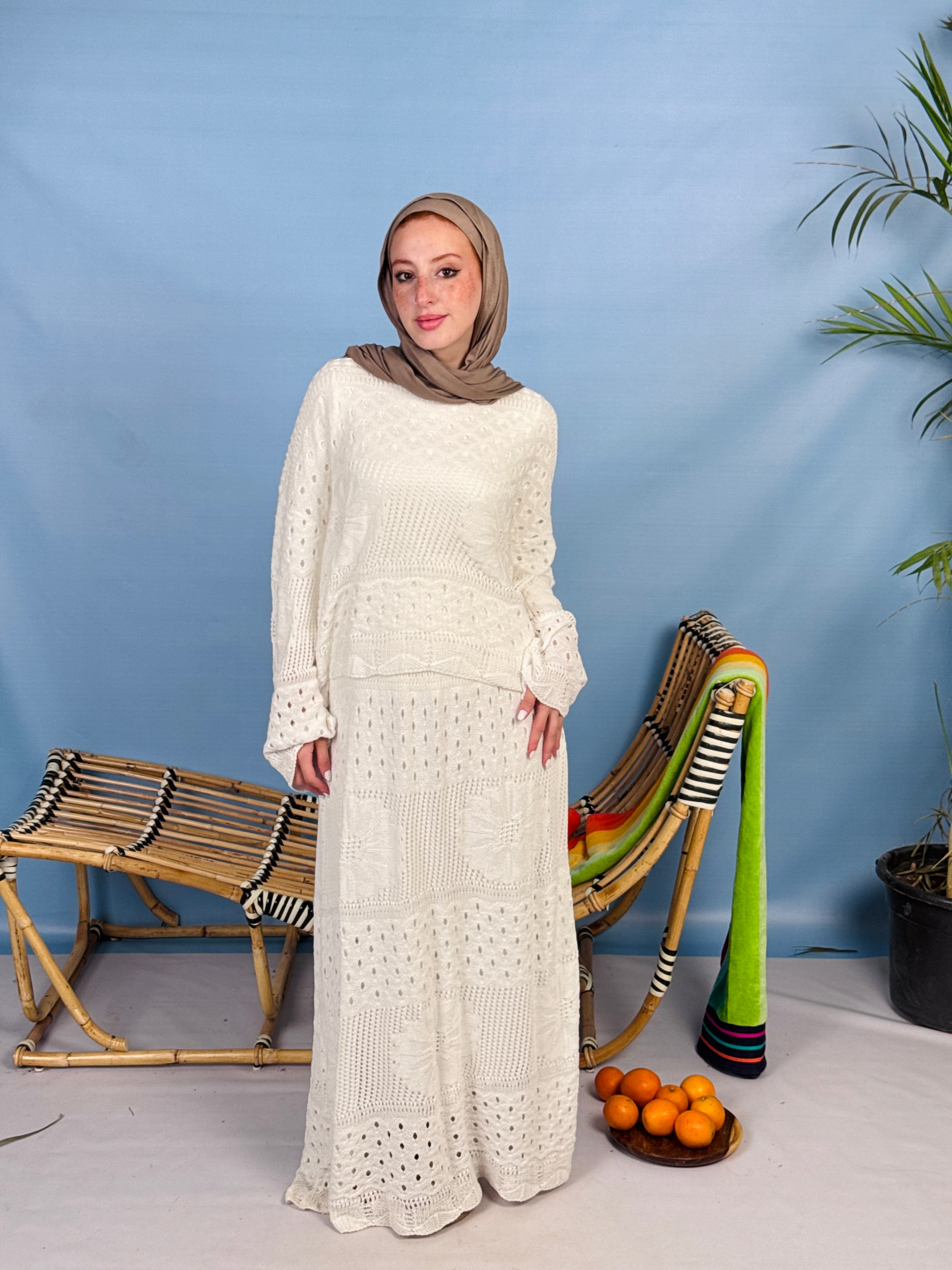 Sunlight Crochet Skirt