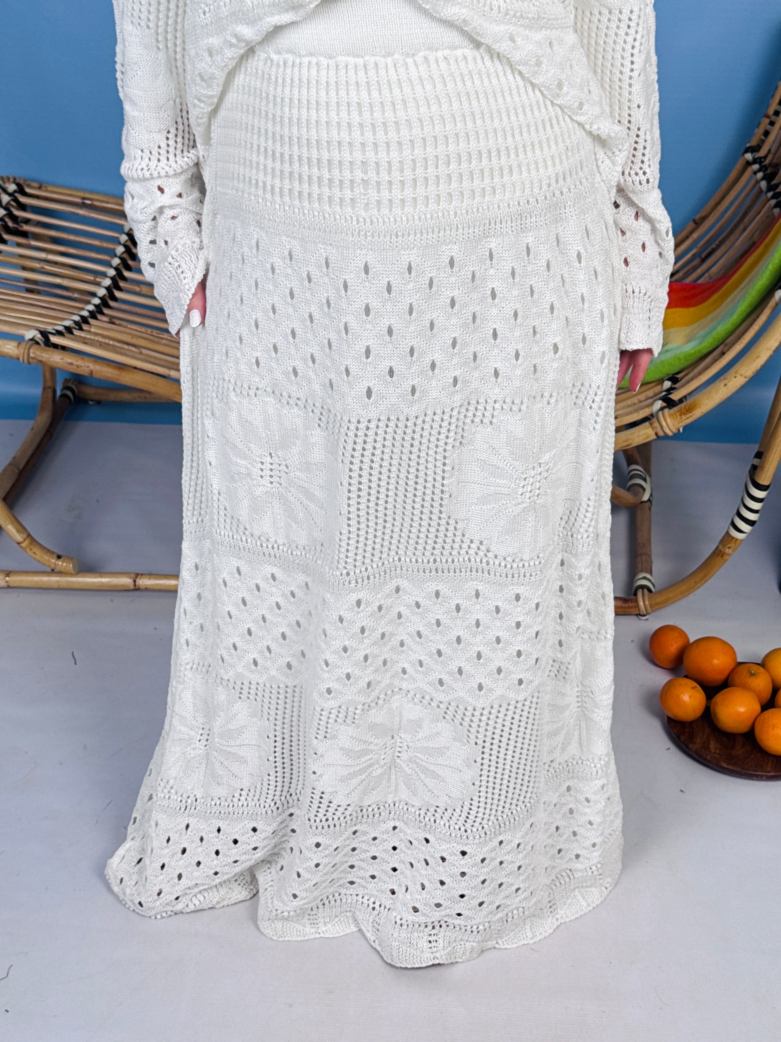 Sunlight Crochet Skirt