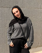 Retro stripe T shirt