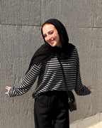Retro stripe T shirt