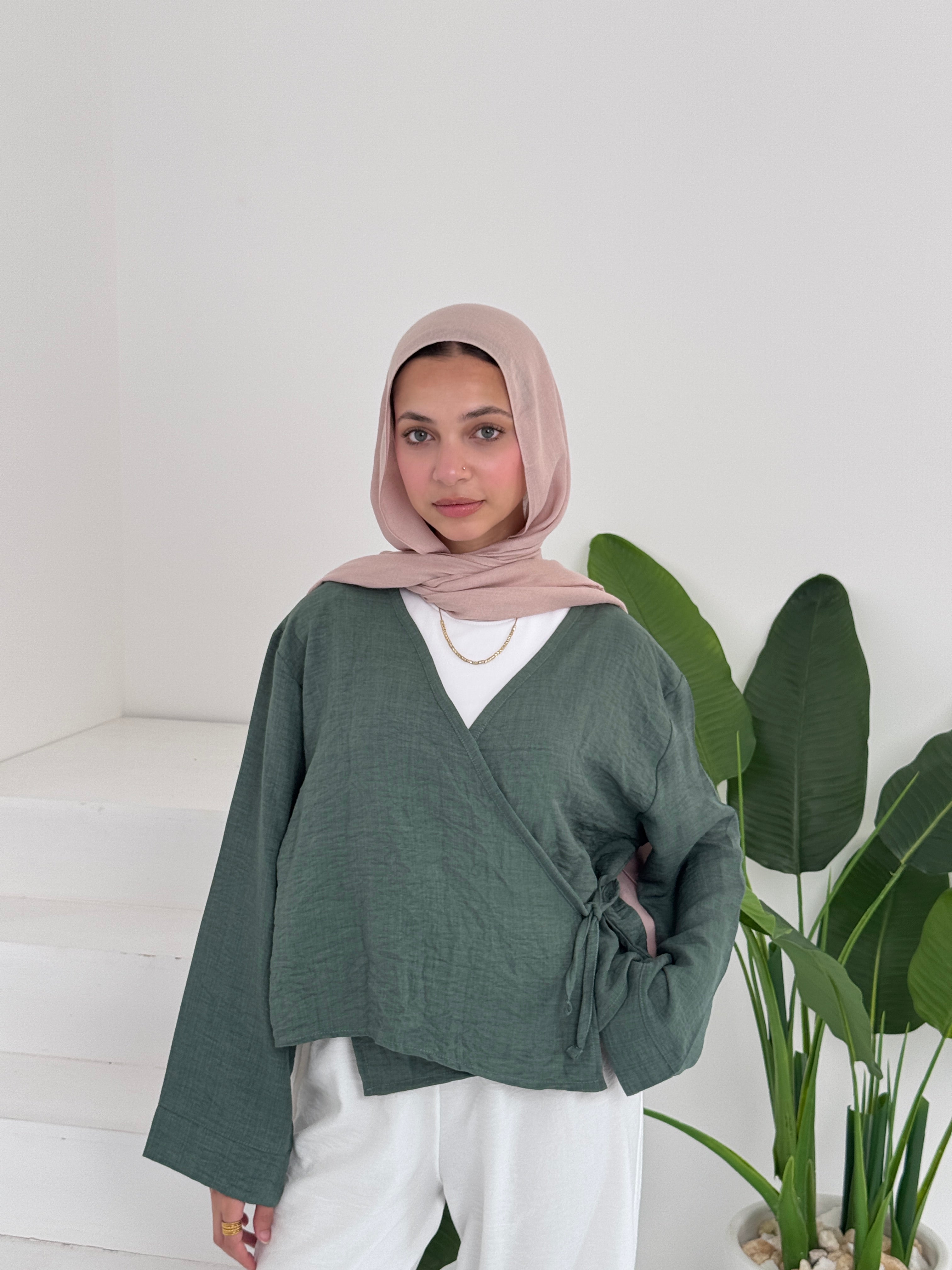 Sunny Wrap Blouse