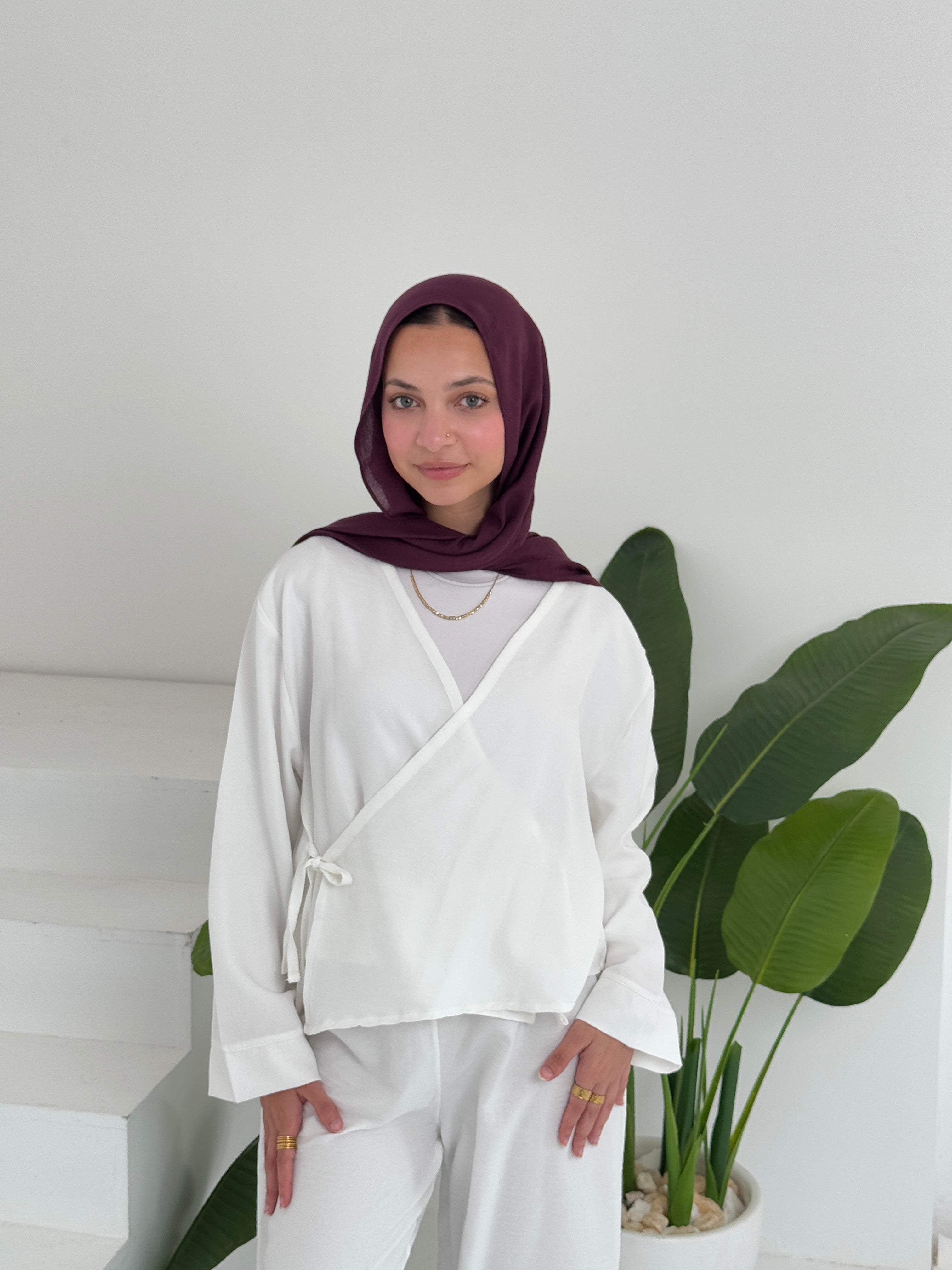Sunny Wrap Blouse