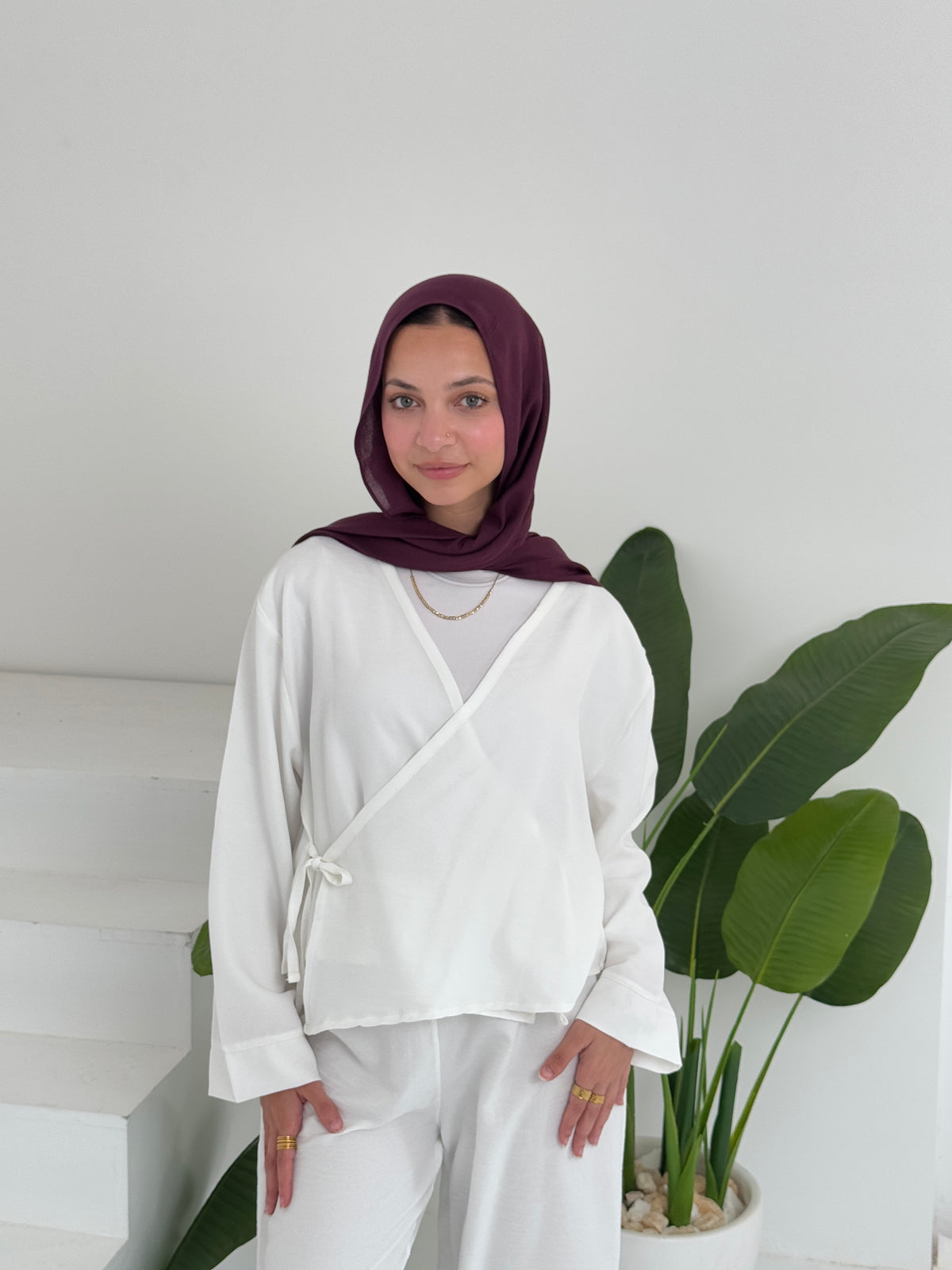 Sunny Wrap Blouse