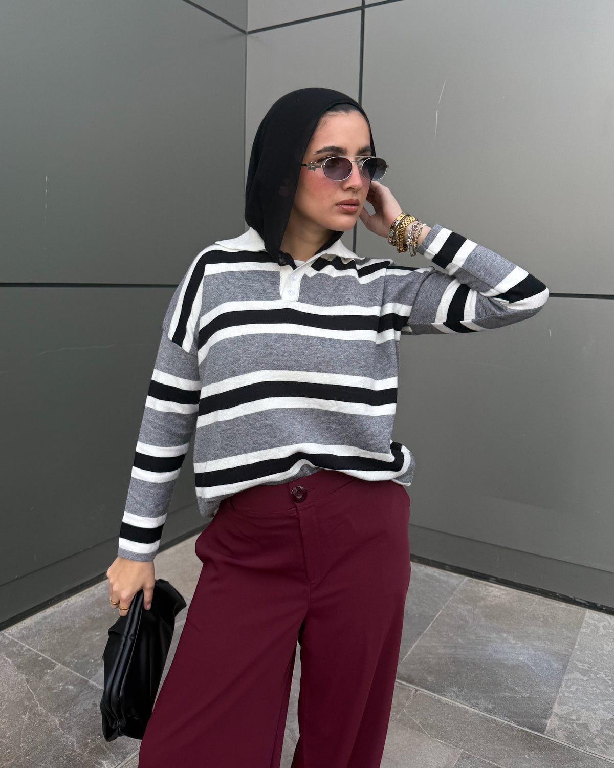 Chill Stripe Pullover