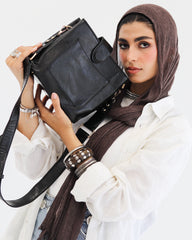 Leather Bucket Bag