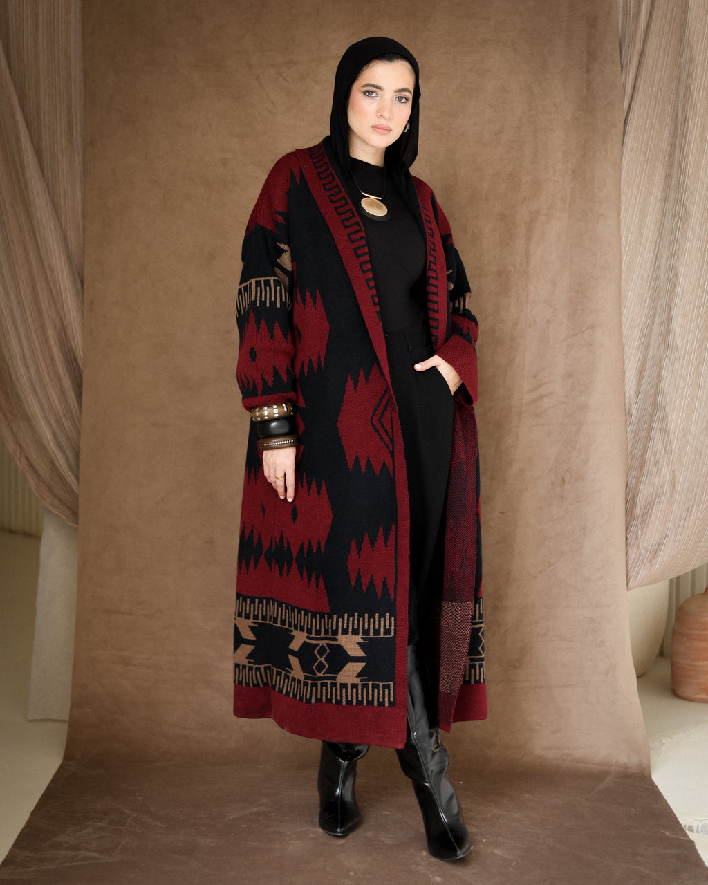 Her Boho Luxe cardigan