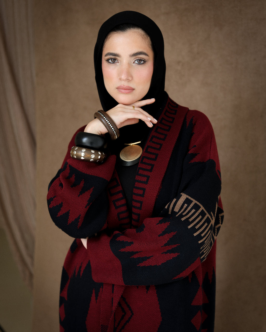 Her Boho Luxe cardigan
