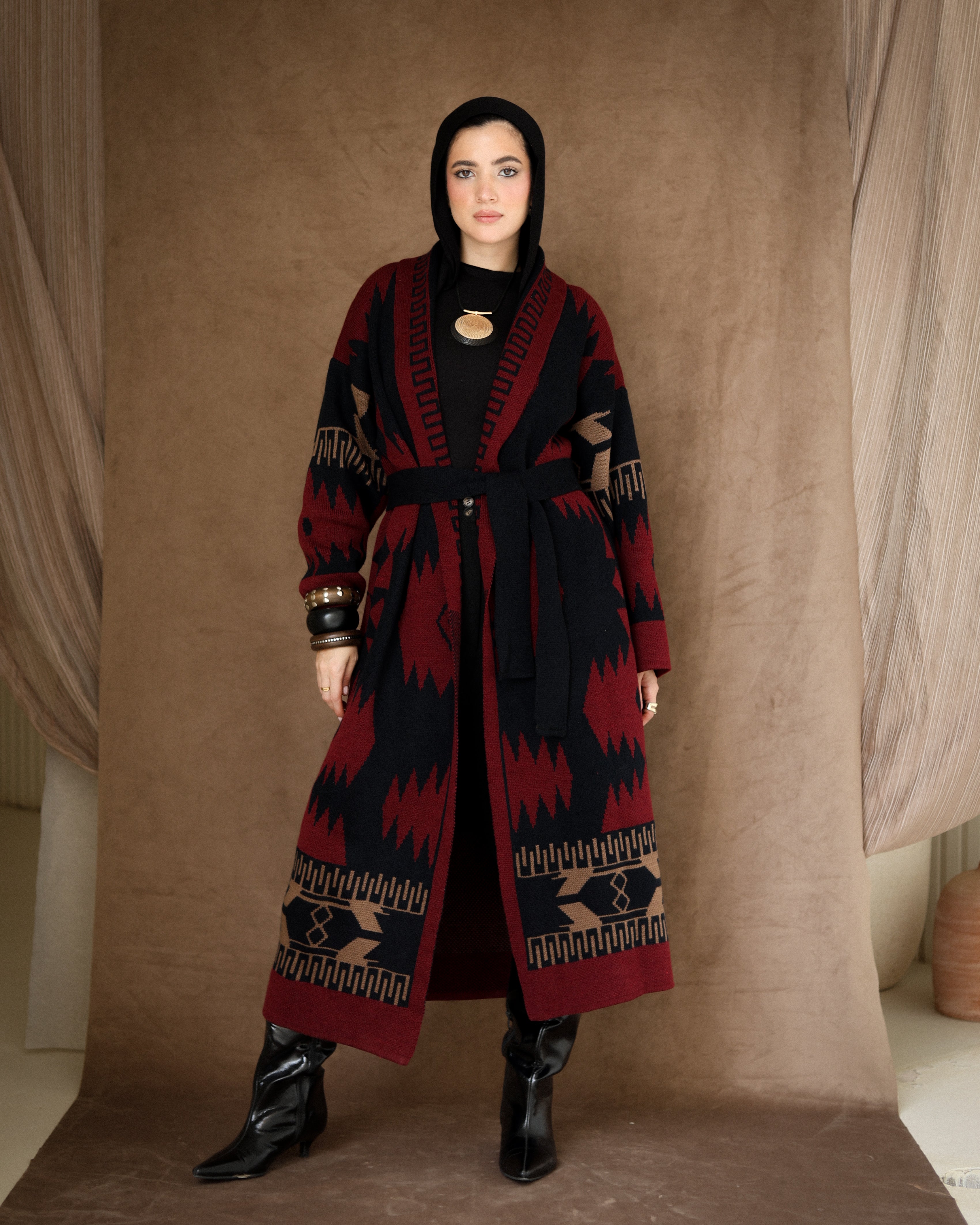 Her Boho Luxe cardigan