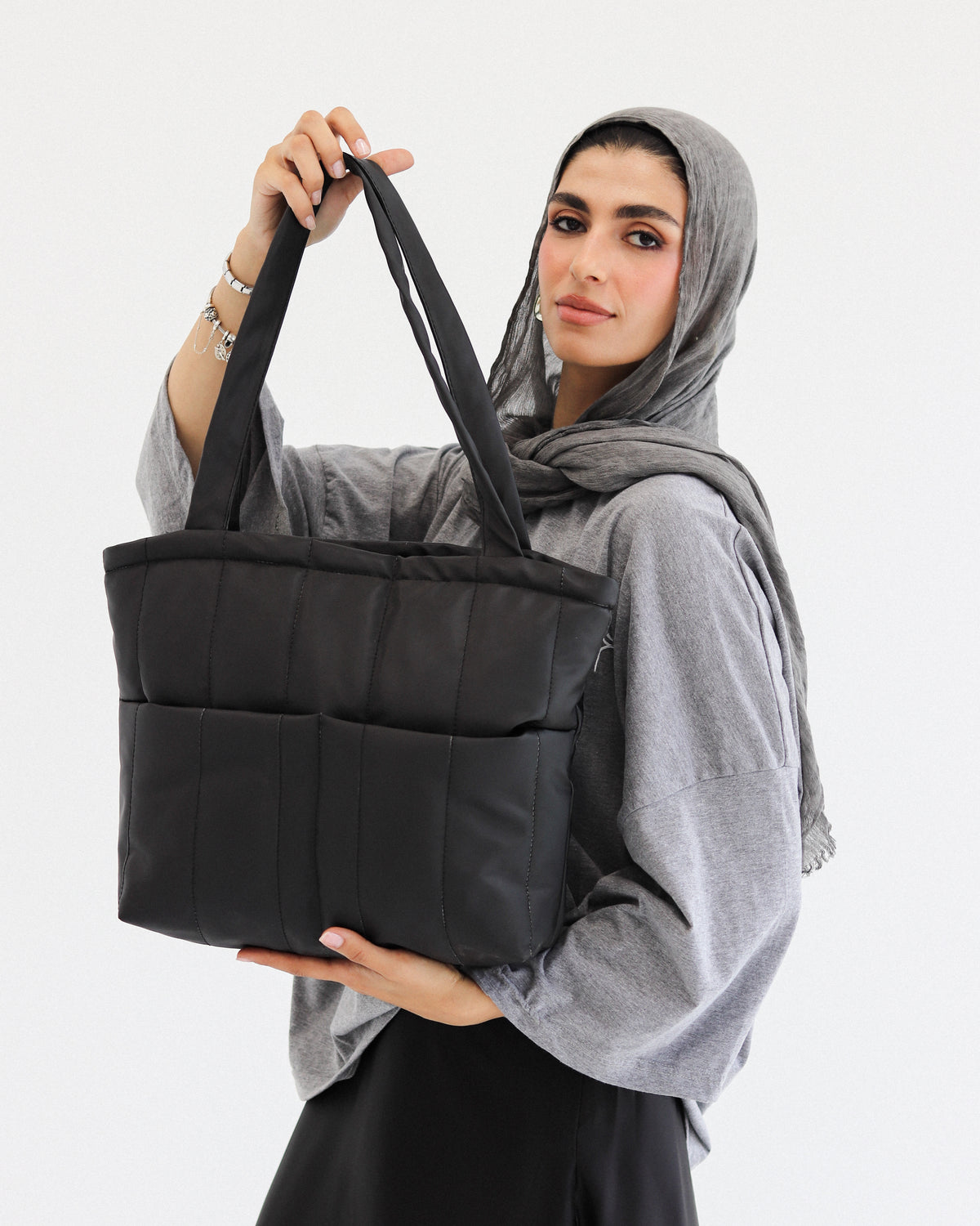 Urban Puff Tote Bag