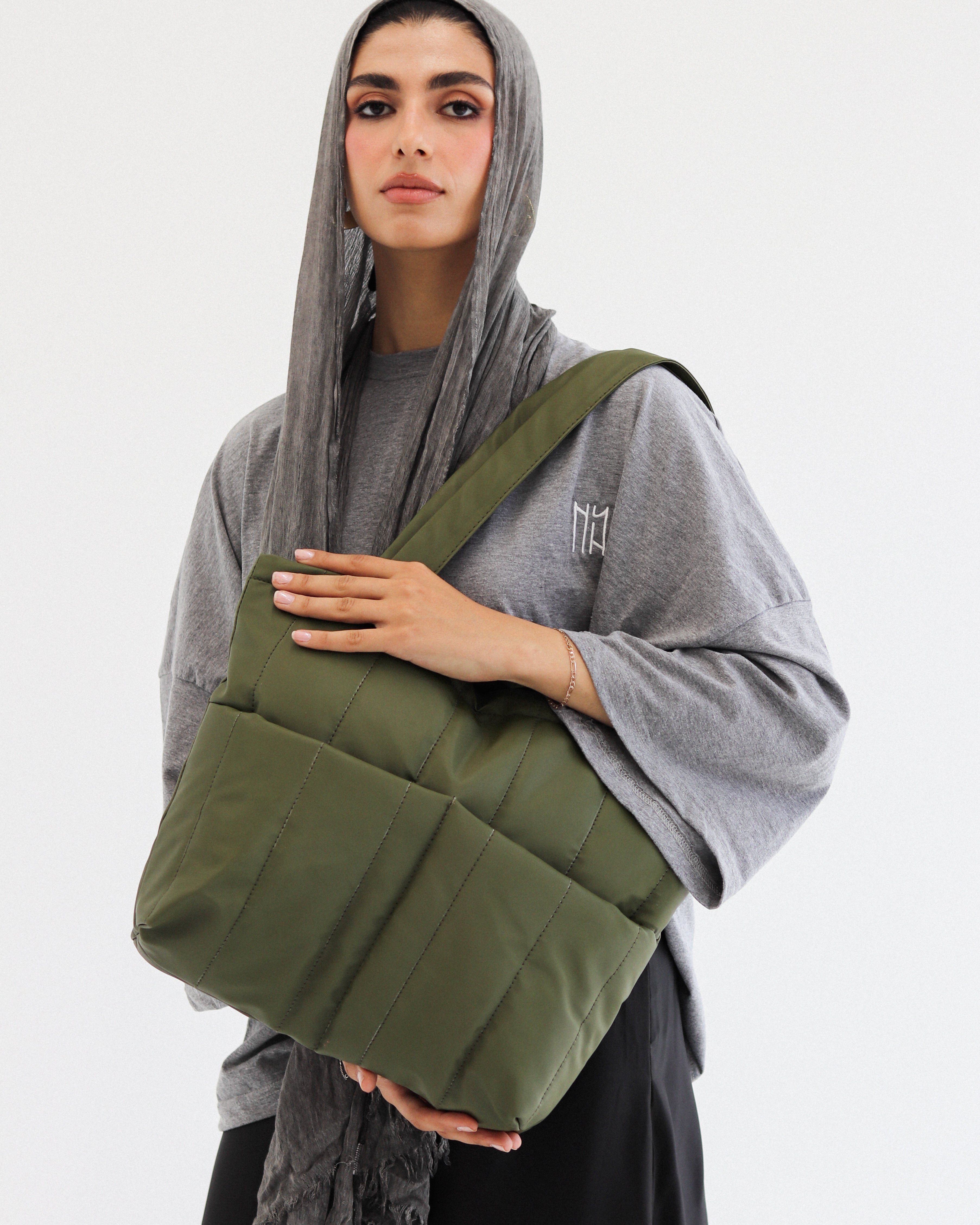 Urban Puff Tote Bag