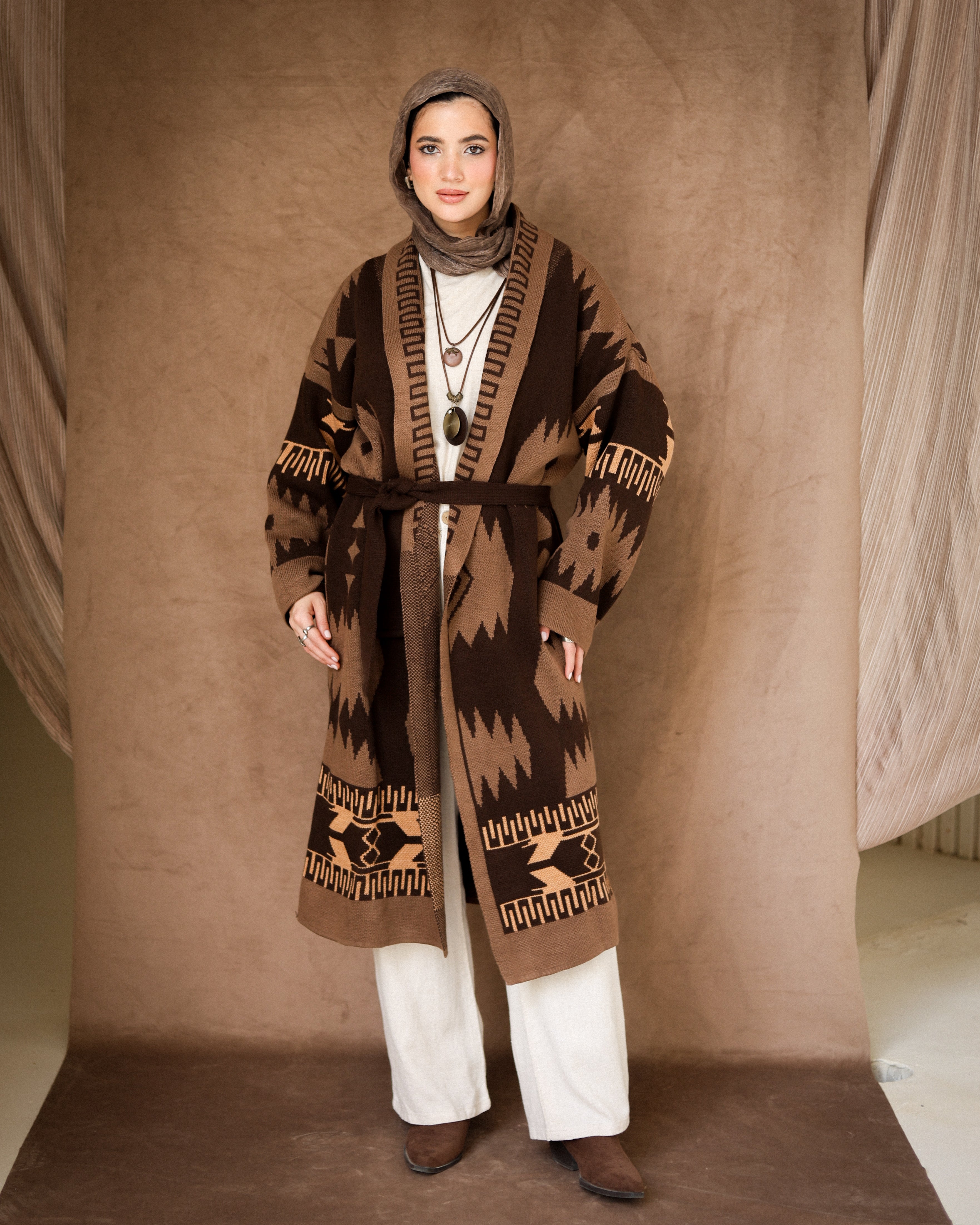 Her Boho Luxe cardigan