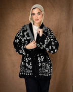 Her Indigo Charm cardigan