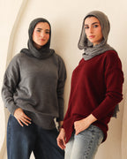 Round-Neck Pullover