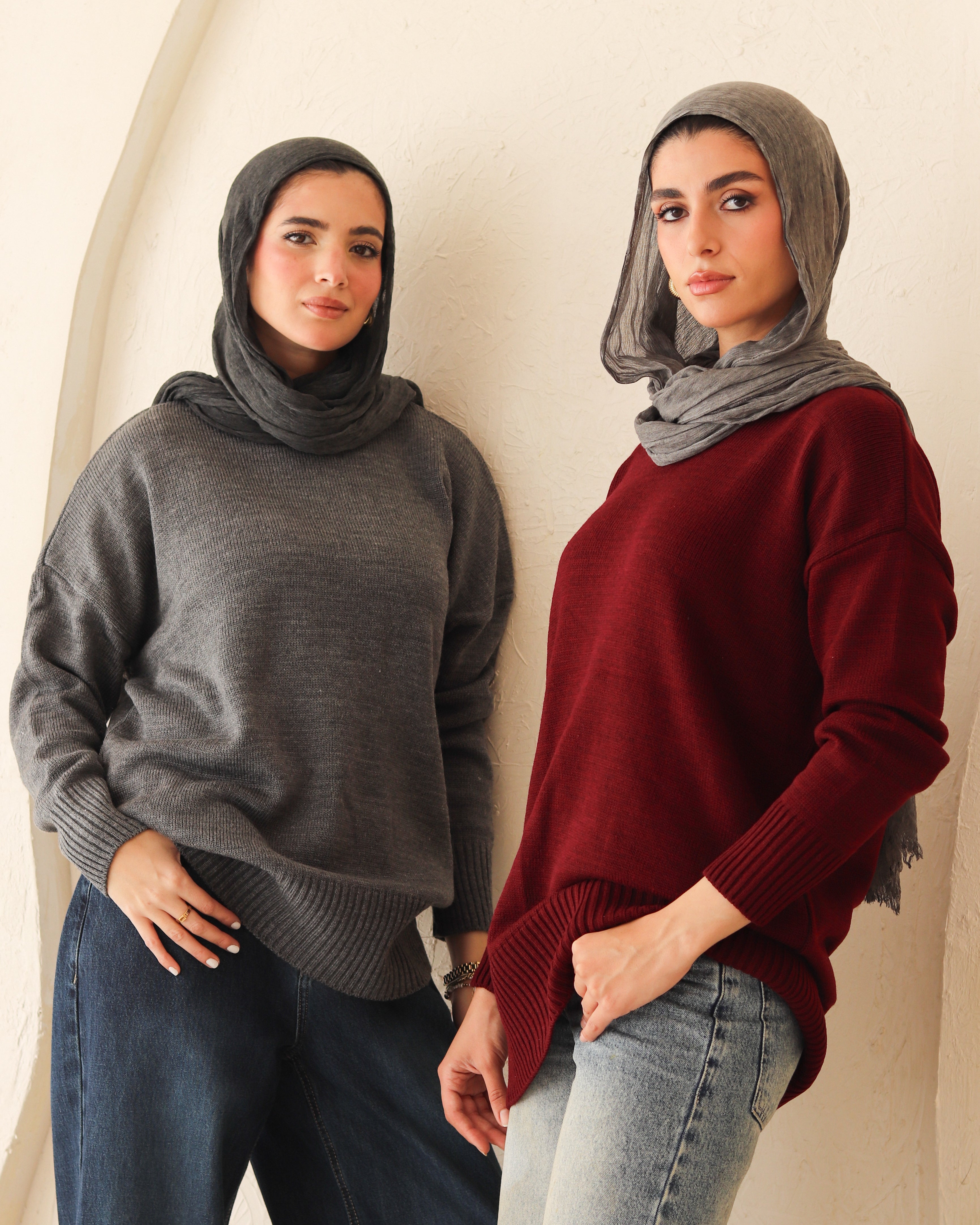 Round-Neck Pullover