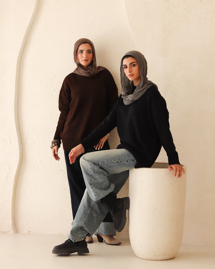 Round-Neck Pullover