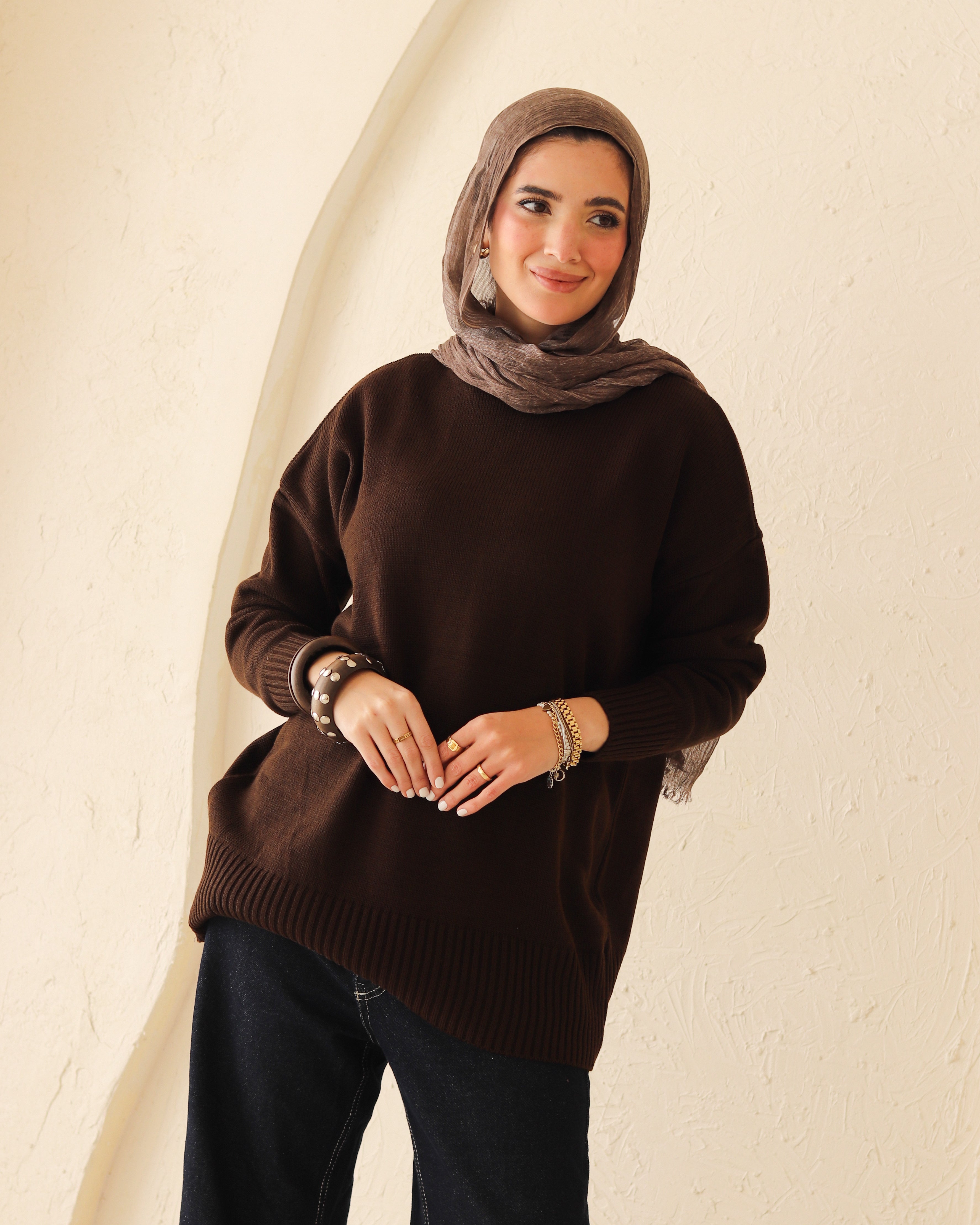 Round-Neck Pullover