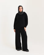 Classic Fit Pants In Black