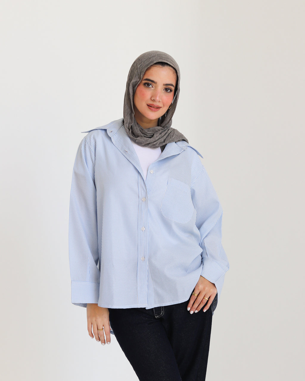 Timeless Stripe chemise