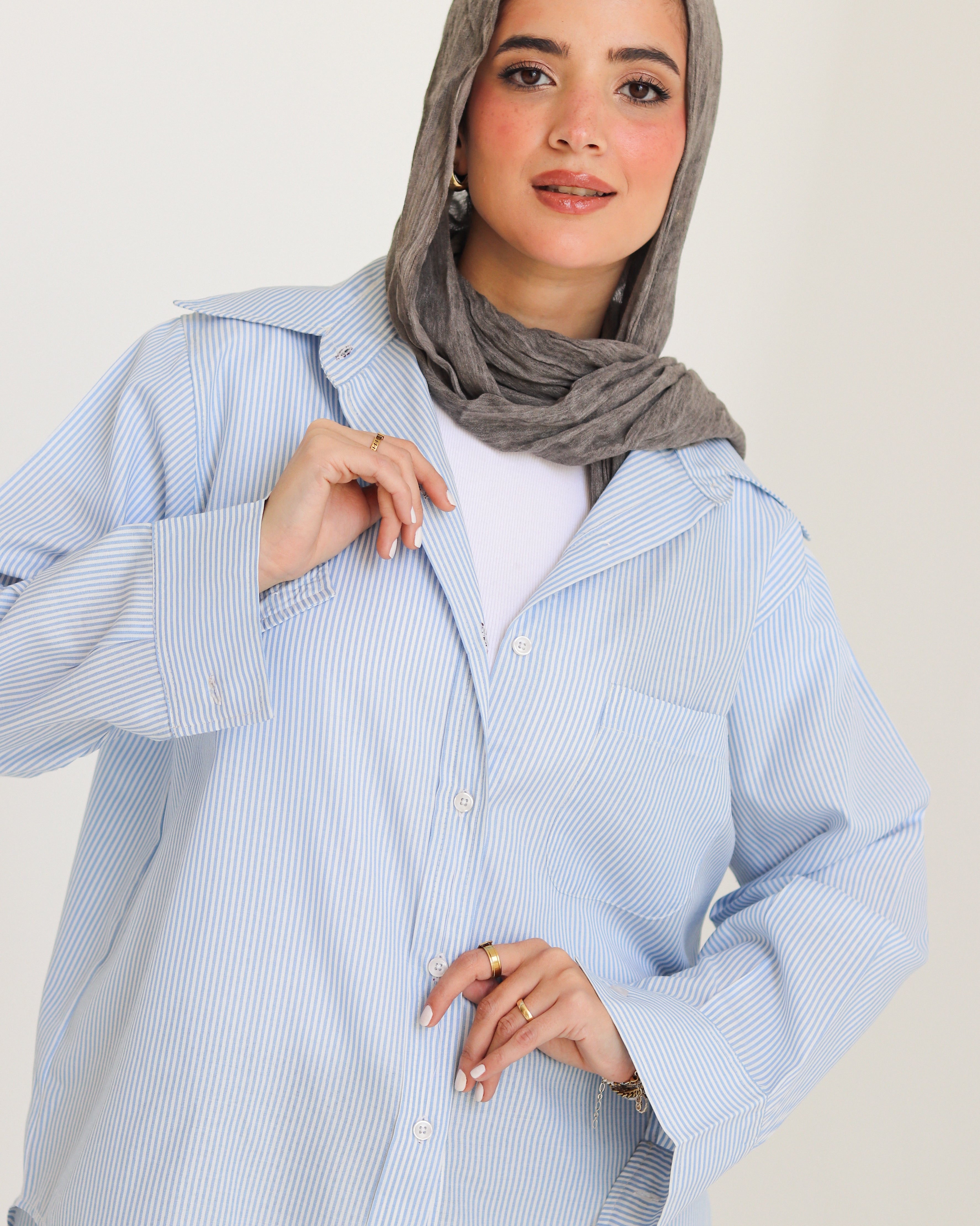 Timeless Stripe chemise