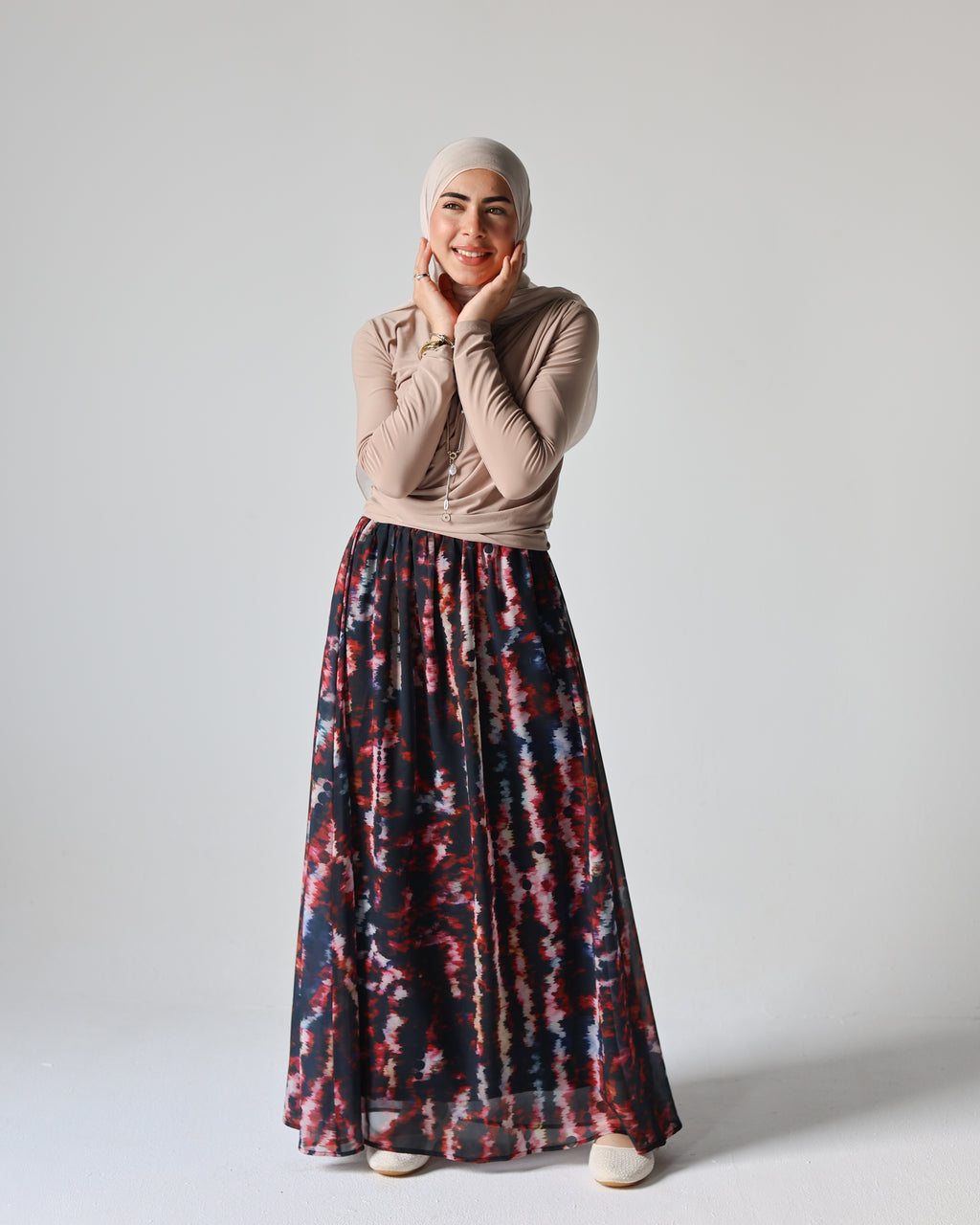 Sofia Marble skirt
