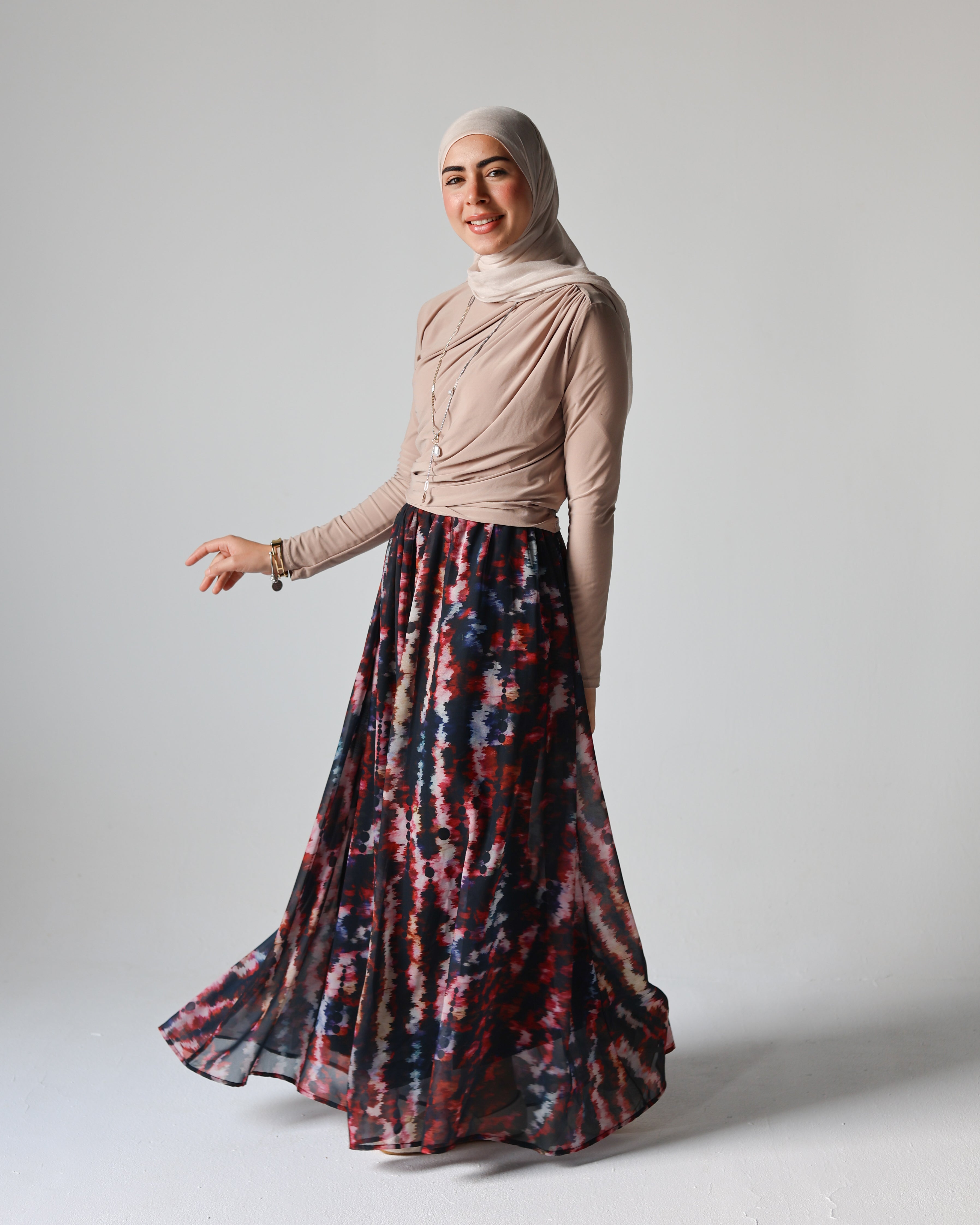Sofia Marble skirt