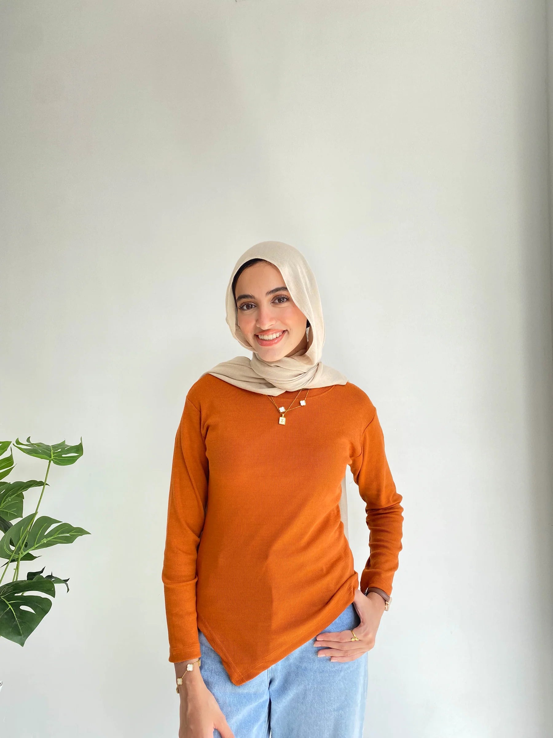 Sleeved Basic With Slit
