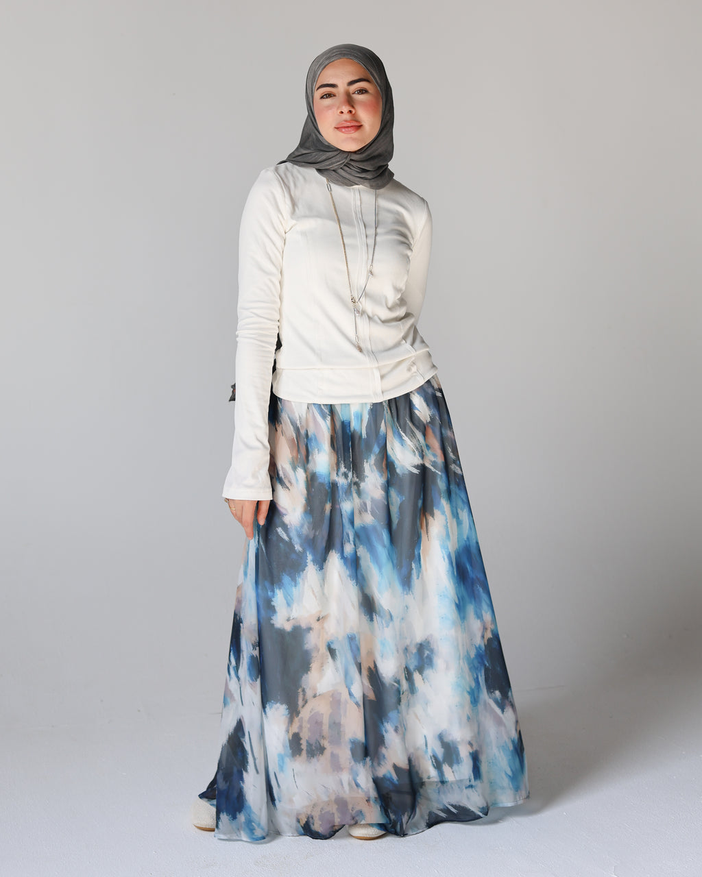 Midnight Waves Skirt