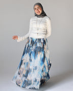 Midnight Waves Skirt