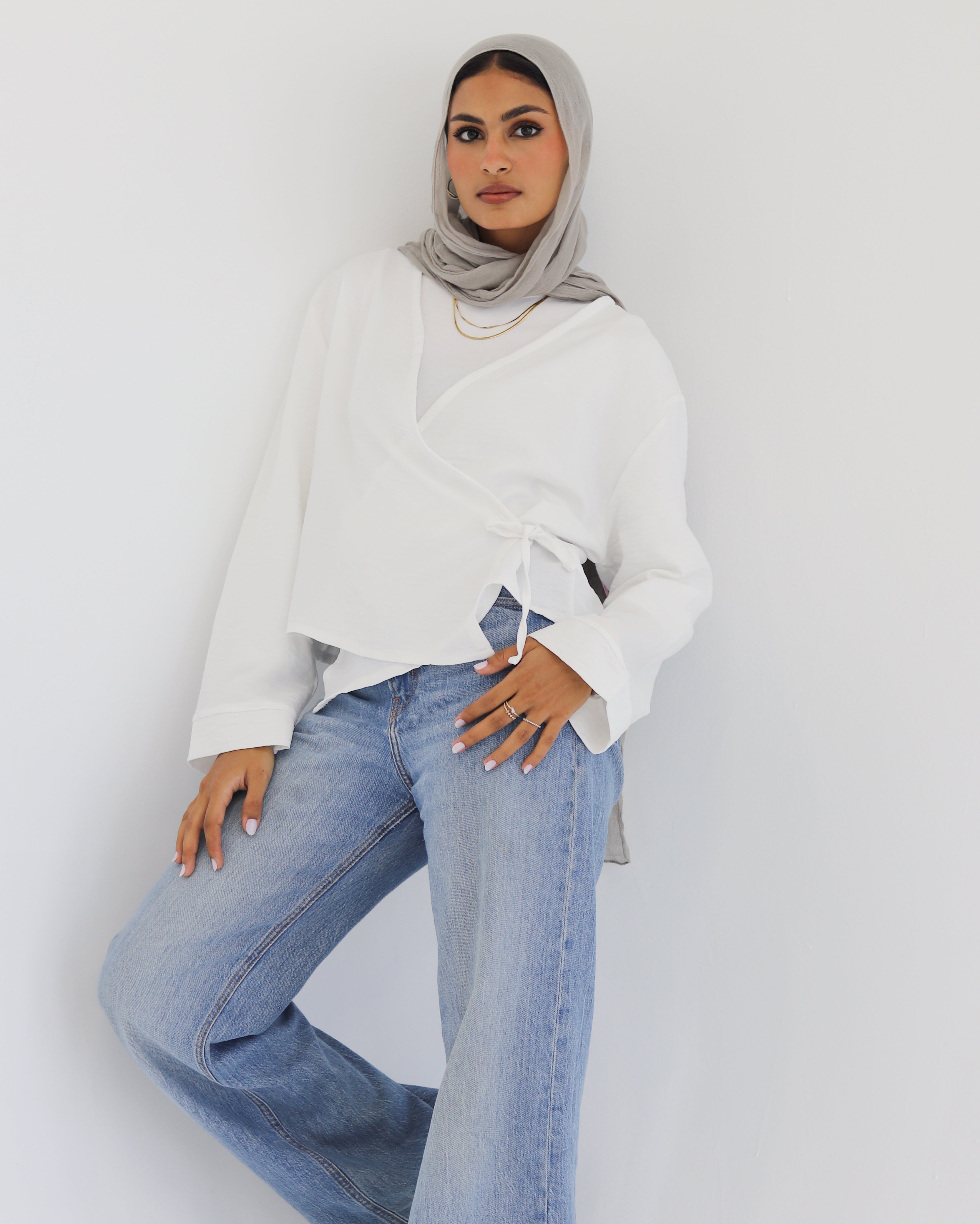 Sunny Wrap Blouse