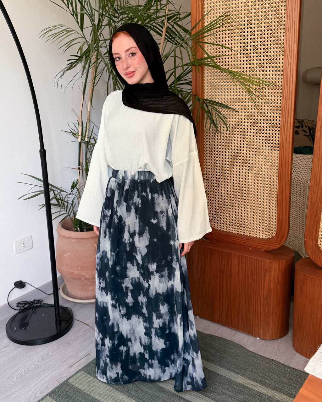 Smoked Marble skirt