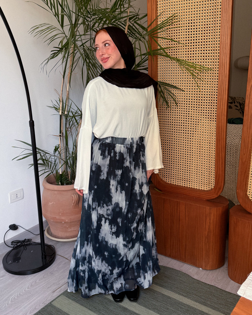 Smoked Marble skirt